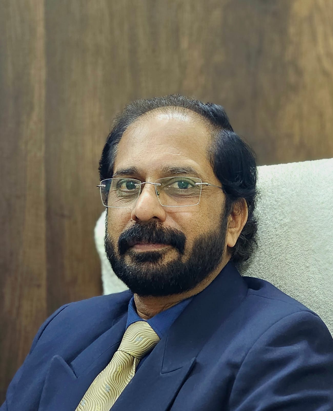 Dr. Sivaprasad with Sujith Mathew Varghese during healthcare branding collaboration in Kerala